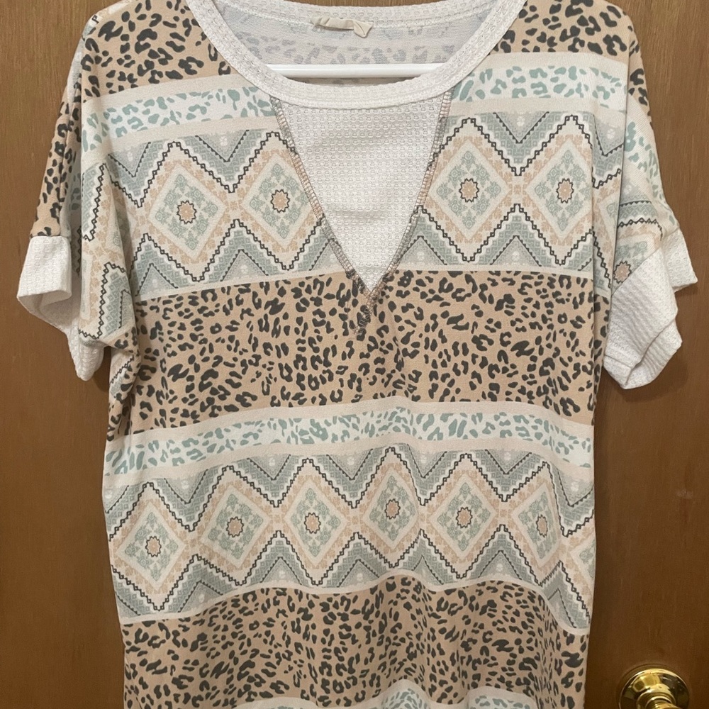 Animal print shirt